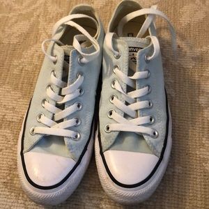 Ice Blue Converse all star